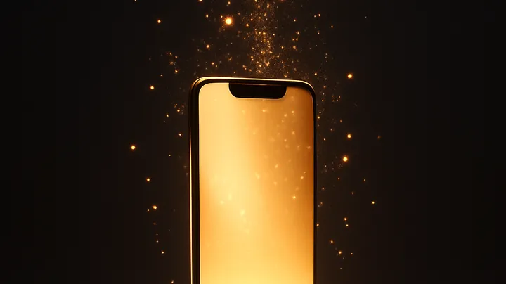 111BD COM - Modern phone with glowing screen 111BD COM Modern phone with glowing screen